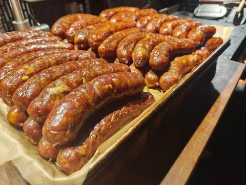 [homemade] Smoked jalapeño cheddar sausage