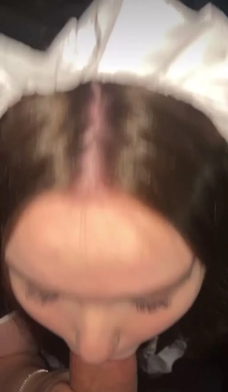 She can clean my dick from all my cum