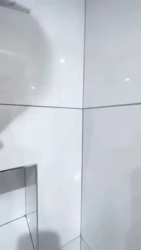 Applying sealant to a shower