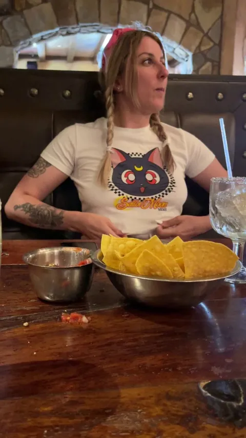 Tits and salsa