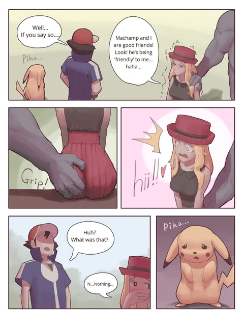 Machamp Used Knock Up!! (Serena) [Wjs07]