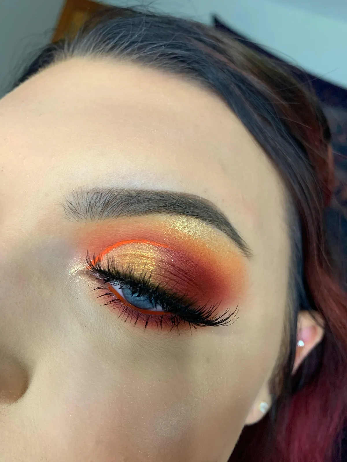 My fiancé doesn’t use reddit so I’m posting this on her behalf! She’s self-taught and been doing make up since she was little! Thanks for looking!(: