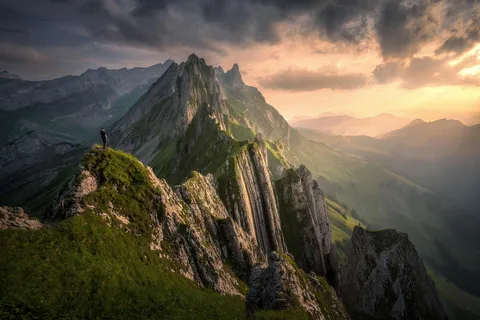 ITAP of Schäfler Ridge, Switzerland