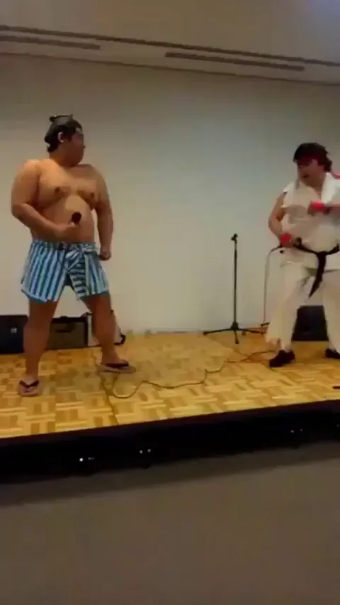 Street Fighter in real life