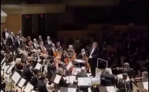 Well-respected composer gets the most epic surprise birthday song ever.