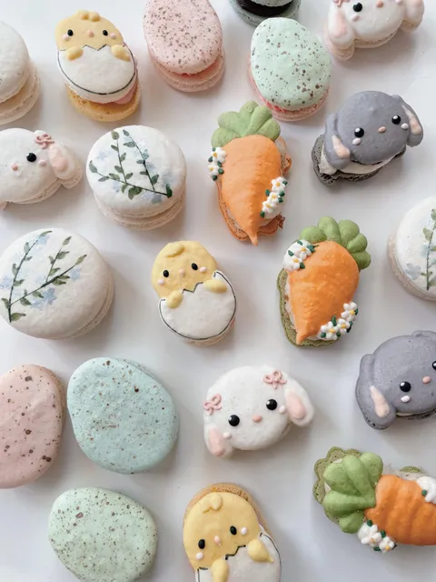 Easter macarons