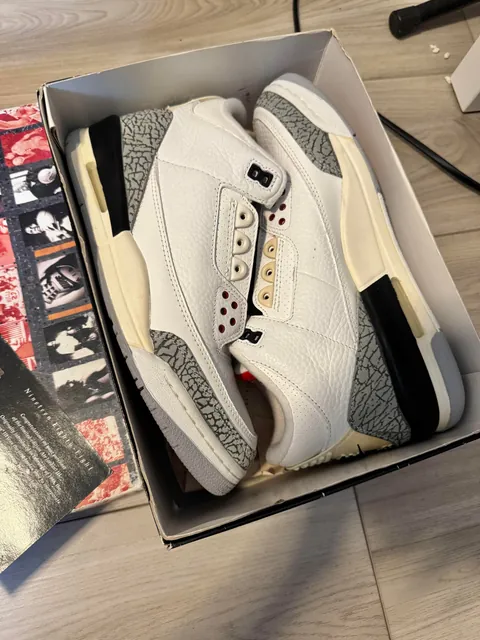 1994 Jordan 3 White Cement