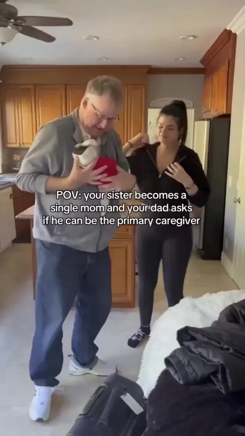 What a loving grandpa ❤️