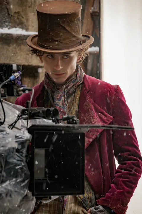 First image of Timothee Chalamet in 'Wonka'