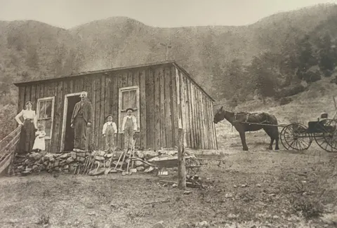 Great-grandparent’s home around the late 1800s/early 1900s. Eventually 7 kids all lived here with them