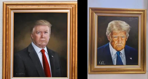 Trump has donated a new portrait to Colorado’s Gallery of Presidents, after demanding the original be replaced for being “purposefully distorted.”