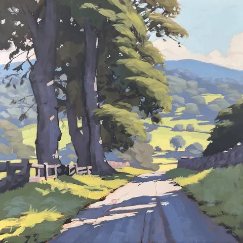 Northern England, Jim Musil (me), Acrylic, 2024