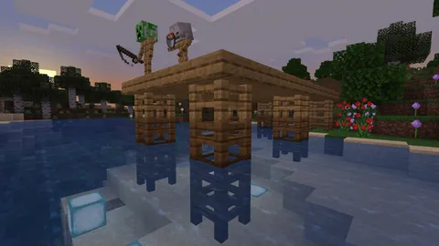 Building upon the wet block idea, gradually use different color blocks to transition from wet to dry