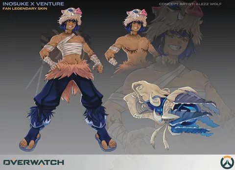 Venture x Inosuke Concept Skin