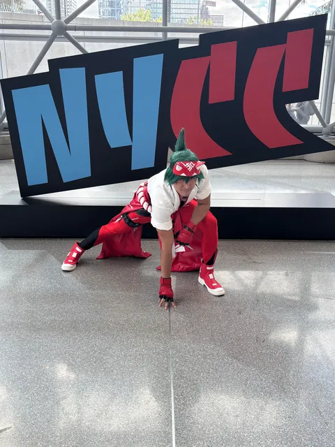 My genderbent Kiriko cosplay I debuted at NYCC yesterday