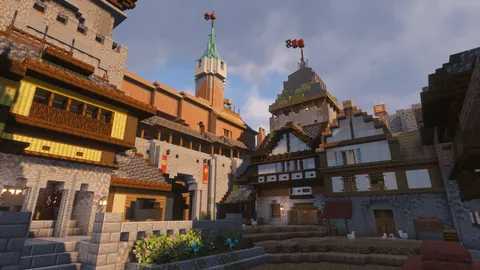 This castle took ~170 HOURS. Every room detailed!