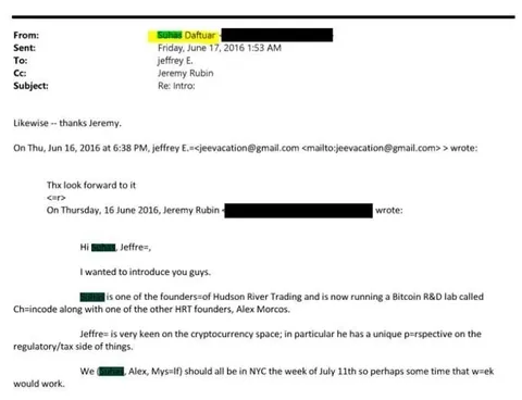 Jeffrey Epstein was a sicko. But who are "Andy Back", "genjix" and more?