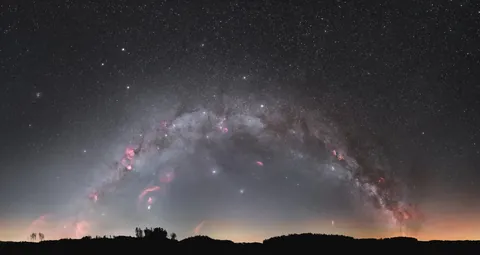 Full Winter Milky Way Arch🌌