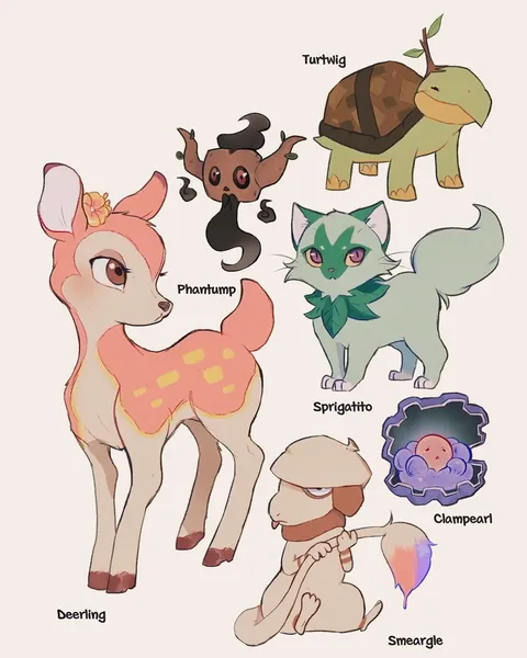 i drew some Pokemon