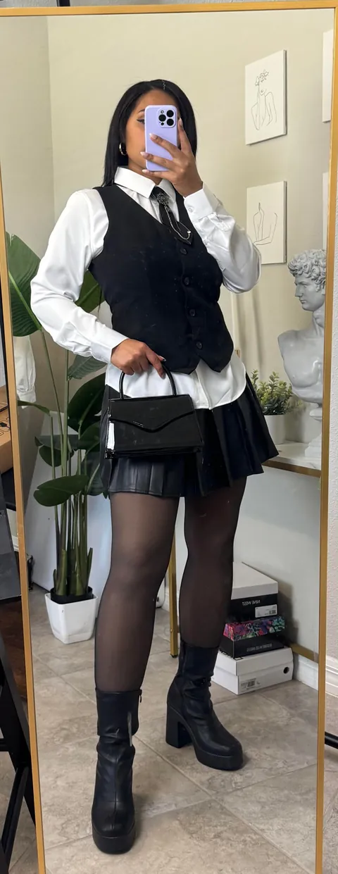 White or Black Boots?