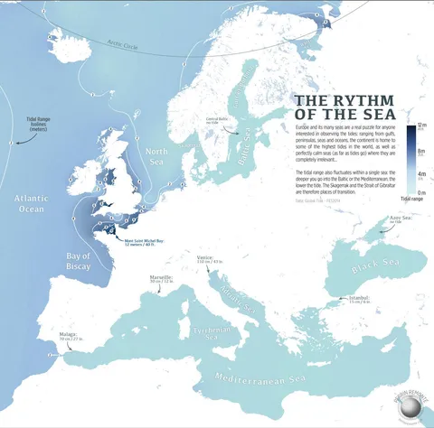 The tides of Europe [OC]