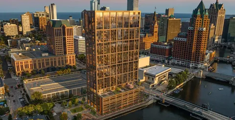 The Edison in Milwaukee, WI will be the tallest mass-timber building in America.