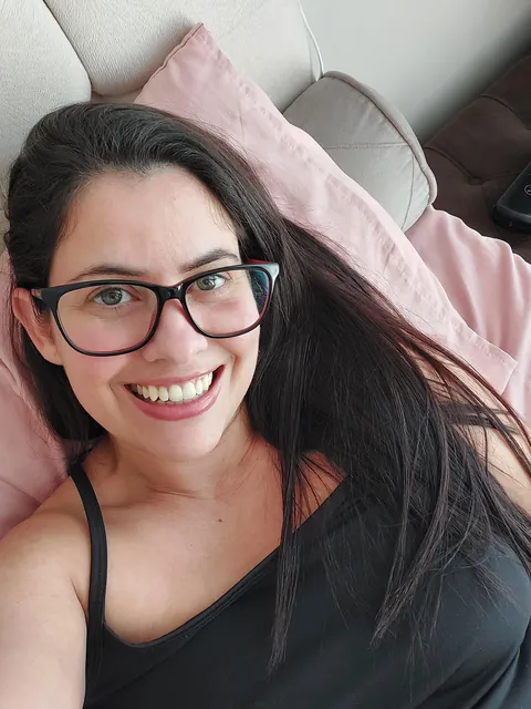 Oops a cute girl in bed