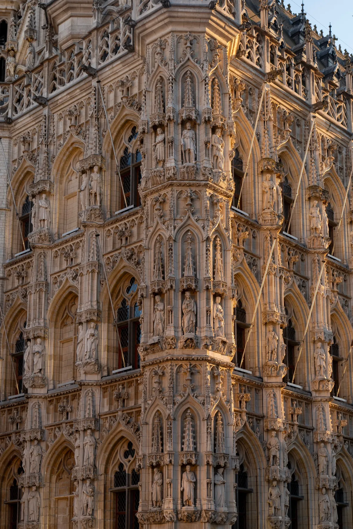 This is definitely one of my favorite buildings of all time. The Leuven Town Hall, Belgium 🇧🇪