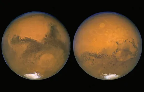 Mars made its closest approach to Earth in nearly 60,000 years, 22 years ago today