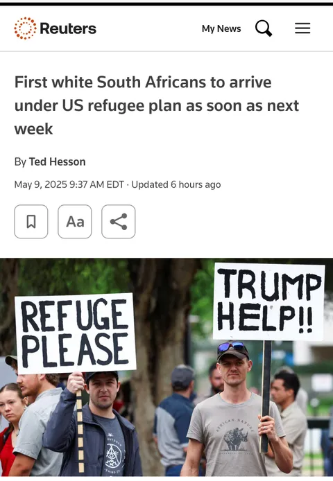 So, they're deporting all the immigrants to make room for their own immigrants?!?