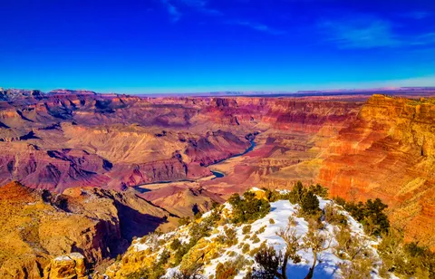 Grand Canyon in Winter, Arizona [3840 x 2462] [OC]