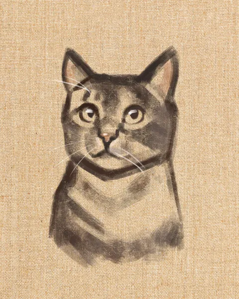 Let me draw your cats in this style ❤️