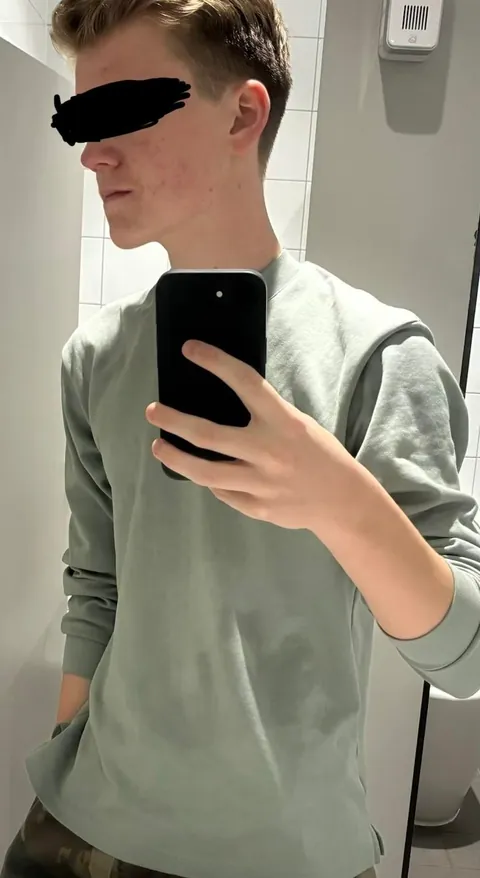 Swipe left to decrease modesty