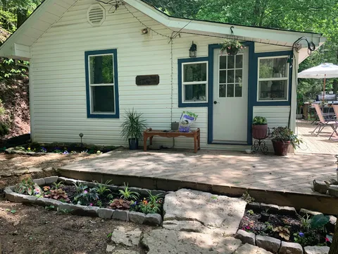 I know it’s not really much but I spent all spring and all my extra money for a couple paychecks on making this little cabin a home. The garden beds I dug and filled myself