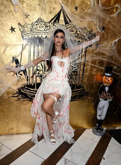 Victoria Justice at Love Zombie Halloween Party and Single Release in Los Angeles - October 21, 2025