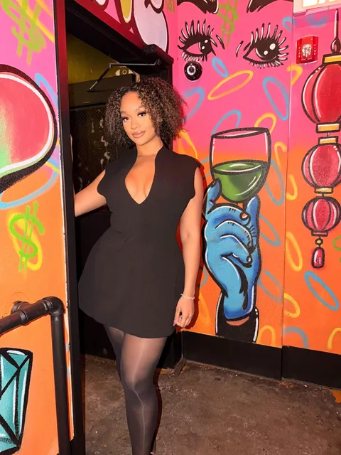 Last nights outfit ✨🖤 broke a fashion rule🫢