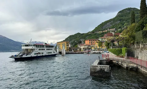 Village of Varenna on Lake Como, Italy