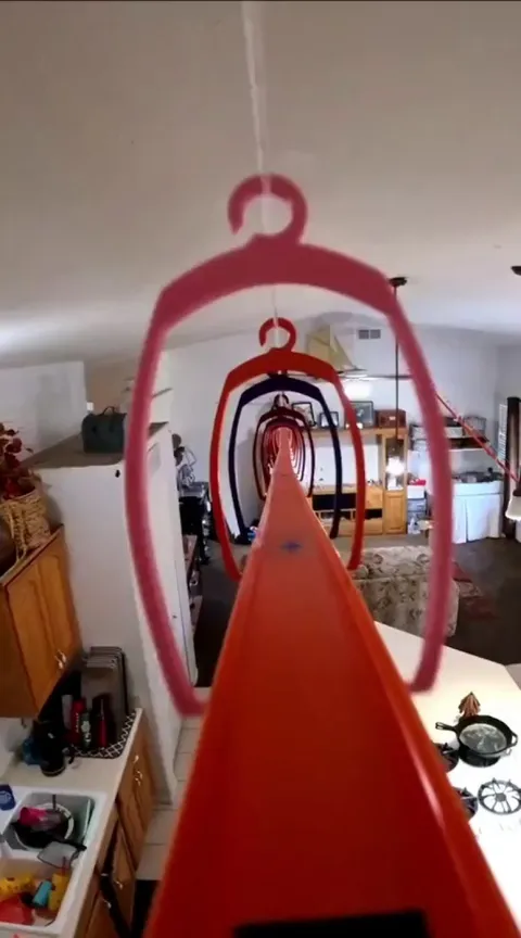 222 Foot Hot Wheels Track Rollercoaster