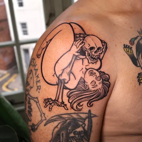 Smutty gap filler by me, @baileydraws_ in Glasgow, UK