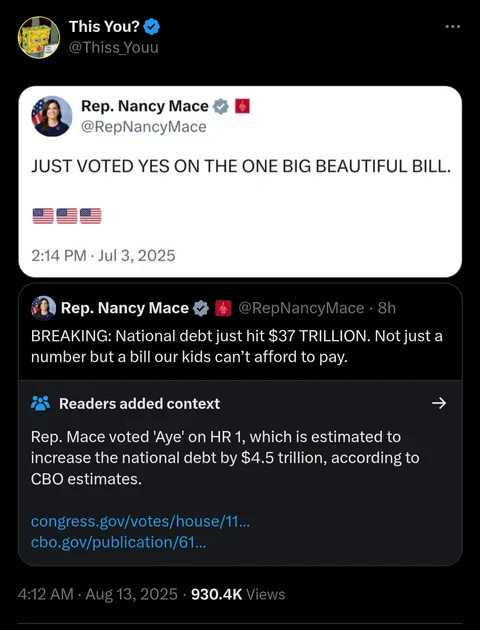She voted for that bill.
