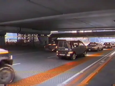 uncanny VHS-style reshade preset for Cyberpunk 2077