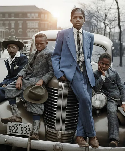 I colorized a few iconic historical photos