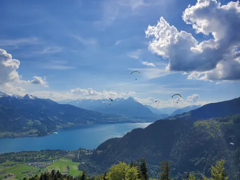 First time leaving the United States. Interlaken, Switzerland. Truly breathtaking.