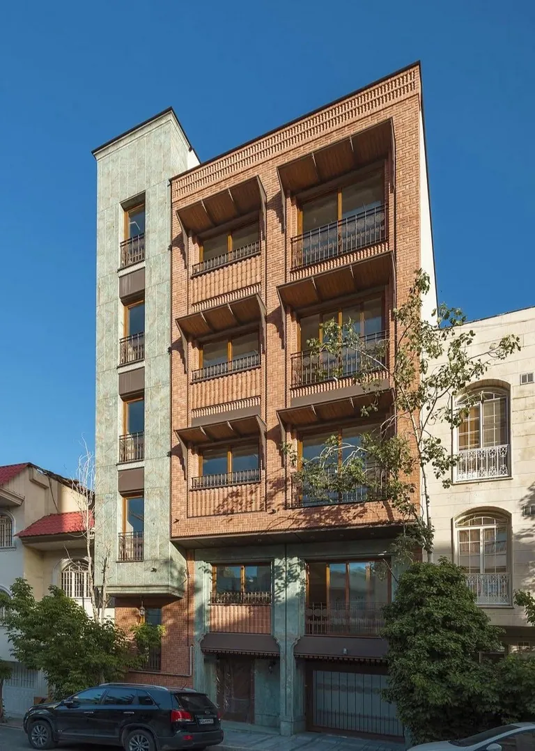 Interesting examples of mid-rise apartments in Iran