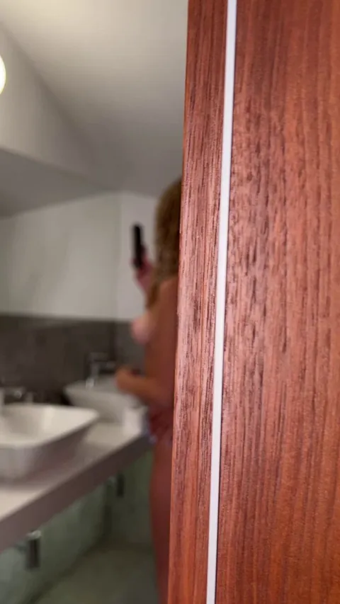 Peeping at cute college girls on vacation