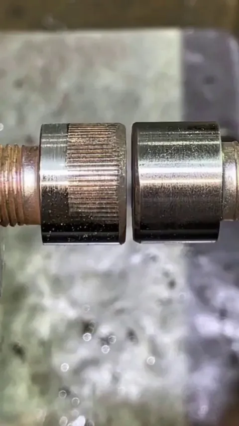 The process of friction welding