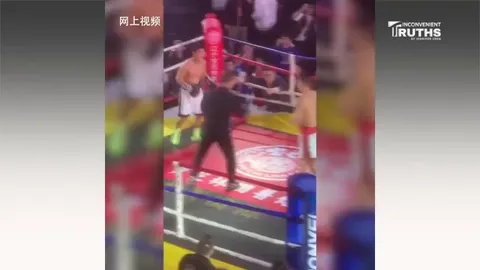 Chinese boxer Xuan Wu Declares "No Rules are Needed When China Fights Japan" after violating boxing rules &amp; slammed the Japanese player Sho Kimura's head to the ground during an international combat match