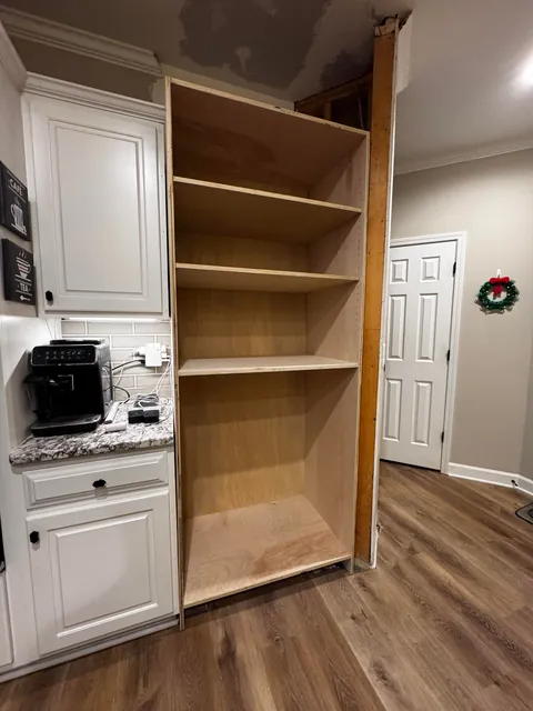 Second big home project! Gutted our old pantry closet
