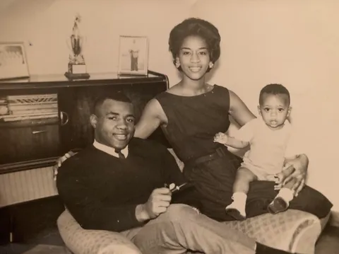 My father &amp; grandparents, Louisiana, 1965