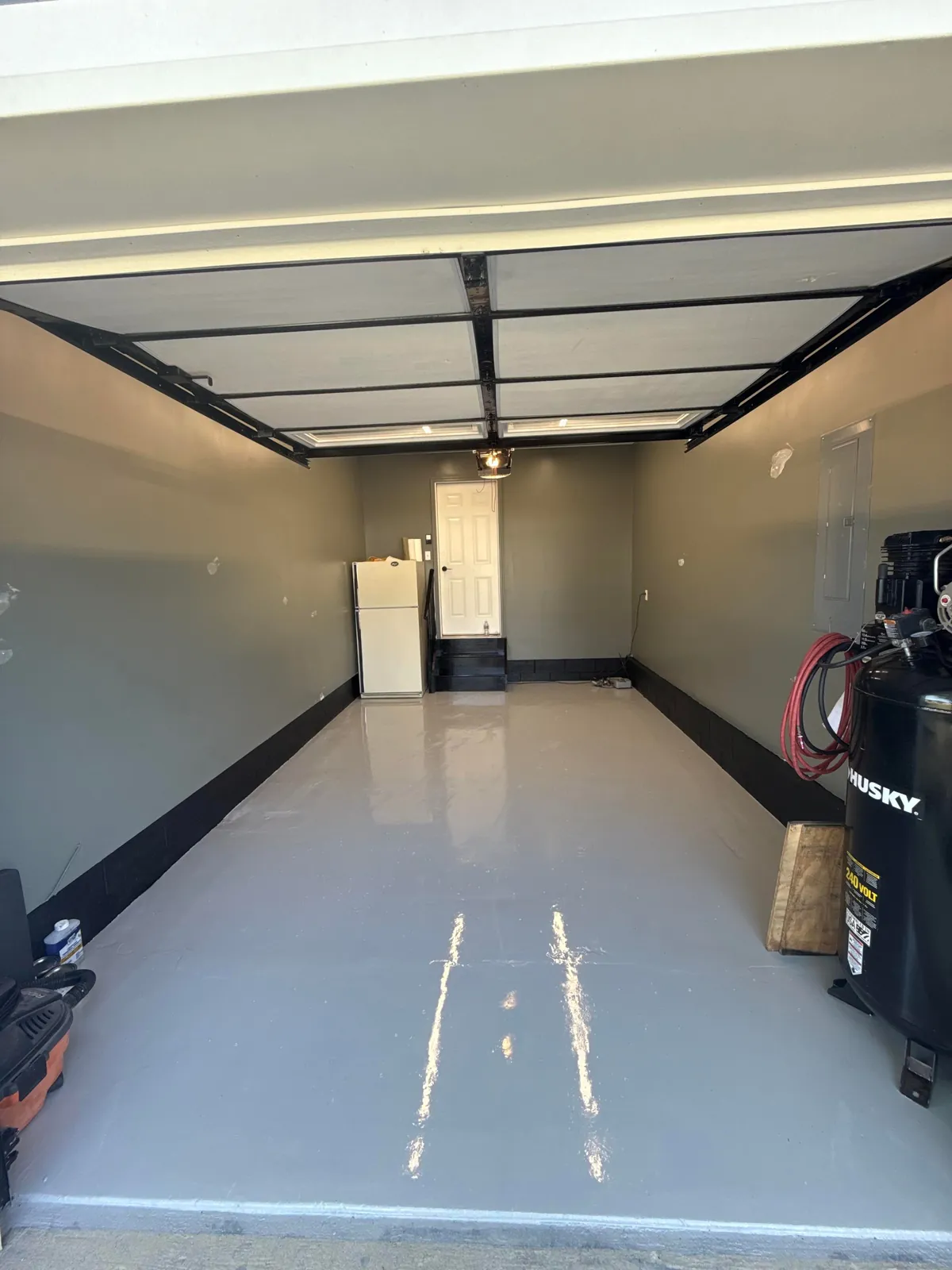 First house, new garage